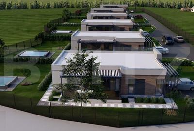 Casa noua mediteraneana pasiva 3 camere, 105 mp utili, teren 630 mp, drum privat - 4