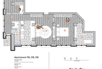 Apartament 3 camere Melchisedec Residence - 3