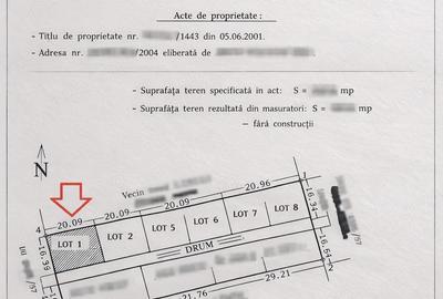 Teren de 325 mp, în Nord - 7
