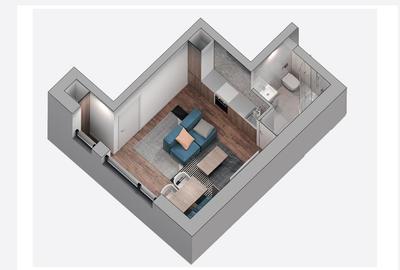 Garsonieră, mobilată în Central - 6