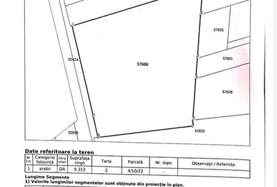 Teren agricol intravilan de 9313 mp, în 1 Decembrie - 4