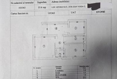 Casă cu 2 camere cu Teren 150 Mp în Sud - 1