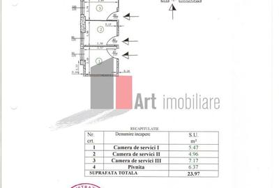 Apartament cu 2 camere decomandat în Mărășești - 37
