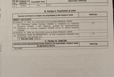 Teren de 753 mp, în Exterior Vest - 4