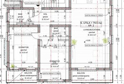 Apartament cu 3 camere decomandat, mobilat în Dumbrăvița - 3