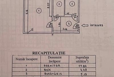 Garsoniera, curata, decomandata, mobilata si utilata - 9