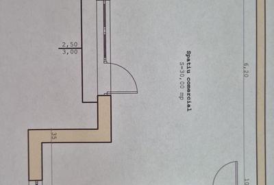 Spațiu comercial, de 30 mp, în Central - 2