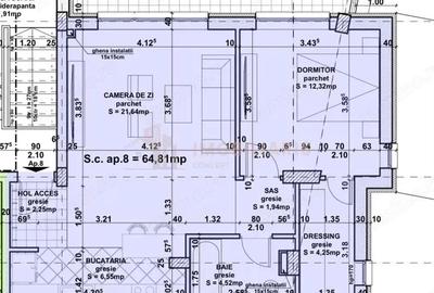Apartament 2 camere, zona Marul de Aur - 2