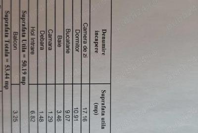 Apartament cu 2 camere decomandat în Central - 1