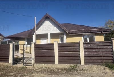 Vila individuala noua pe un singur nivel cu 3 camere, 90mp, 2 bai, bucatarie cu - 6