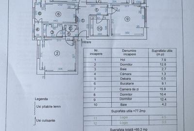 Apartament 4 camere decomandat zona centrala direct proprietar - 2