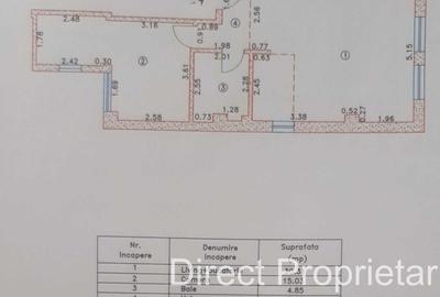 Apartament cu 2 camere decomandat în Gorjului - 4