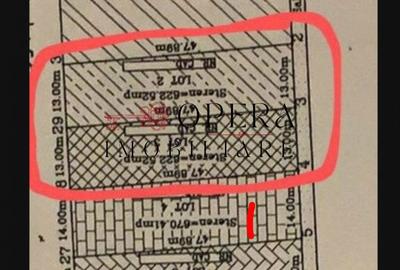 Teren de 623 mp, în Vânători - 1