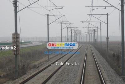 Teren 11 Ha acces Nod Autostrada A2 Gara Fundulea Industria - 8