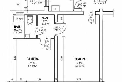Apartament cu 2 camere în Sud - 2