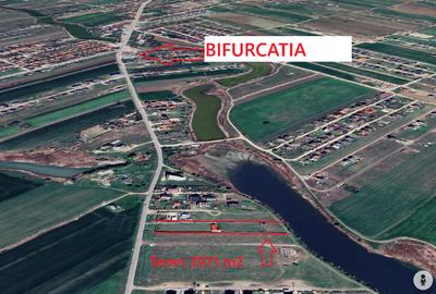 Teren Vidra 3971 m2-Berceni- acces direct la lac si soseaua principala - 2