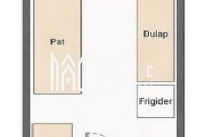 Garsonieră nedecomandată în Sud - 1