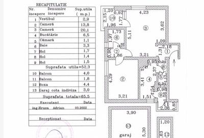Apartament cu 2 camere semidecomandat, mobilat în Cotroceni - 14