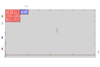 Spațiu industrial, de 1,202 mp, în Nord - 13