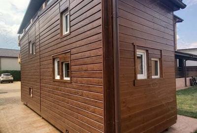 Tiny House Mini Casa Mobila Pe Roti Rulota Hambar Din Lemn Birou Afacere Din Poveste - 7