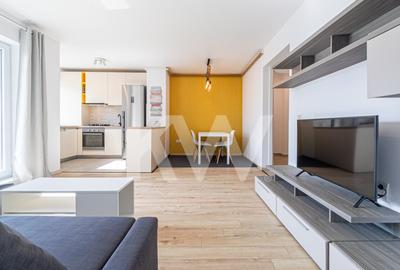 Apartament cu 2 camere semidecomandat, mobilat în Tractorul - 15