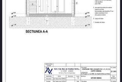 Teren 1000 mp cu Autorizatie valabila de Construire pentru 3 Case P+1 - 7
