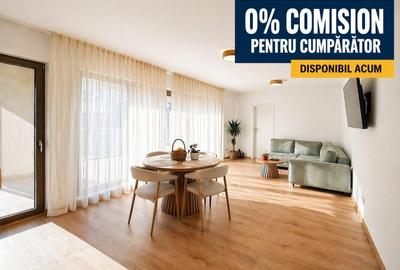 Apartament cu 3 camere semidecomandat, mobilat în Borhanci - 1