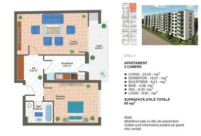 Apartament 2 Camere Decomandat Sector 4 Proximitate Metrou - 1