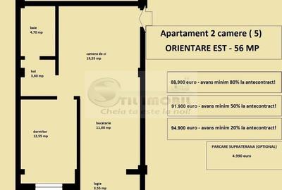 Apartament 2 camere nou de vanzare in Iasi Valea Lupului,  bloc 2025 Apartament 2 camere nou de vanzare in Iasi Valea Lupului,  bloc 2025 - 2