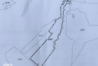 Casă cu 2 camere cu Teren 6605 Mp în Albești