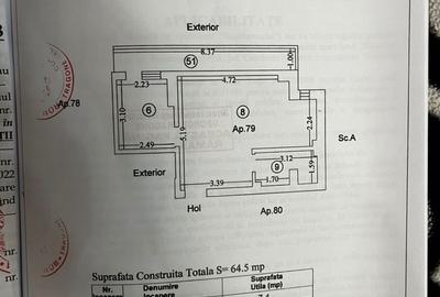 Apartament cu 2 camere în Nord - 6