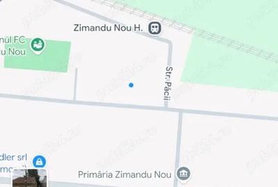 TEREN 1339 MP PE COLȚ – ZIMANDU NOU, CENTRU  Două deschideri | Utilități | Acces - 1