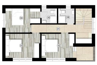 Case/vile / ansamblu rezidential Cornetu, 3 Bai - 4