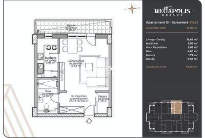Garsonierǎ Coresi | Plata Tranșe | Credit - 5
