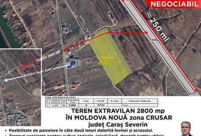 Teren agricol extravilan de 2700 mp, în Exterior Est - 1