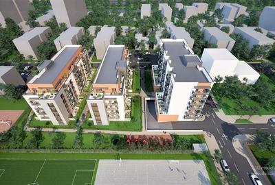Apartament cu 2 camere semidecomandat în Între Lacuri