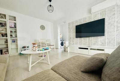 Apartament 3 camere | curte de 143 mp amenajata cu foi?or