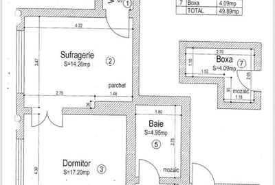 Apartament cu 2 camere în Eminescu - 2