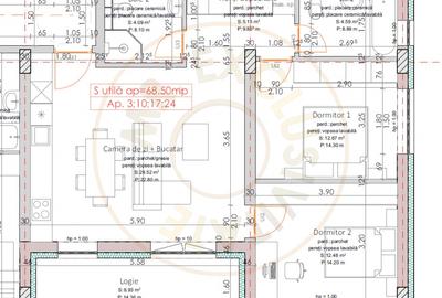 Apartament cu 2 camere decomandat în Botizului - 8