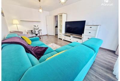 Apartament cu 2 camere decomandat, mobilat în Tractorul