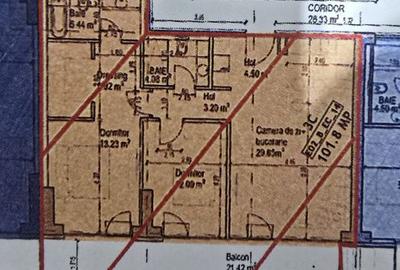 Apartament cu 3 camere decomandat în Colentina