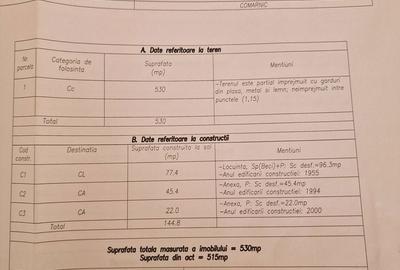 Casă cu 4 camere decomandat cu Teren 500 Mp în Central - 10
