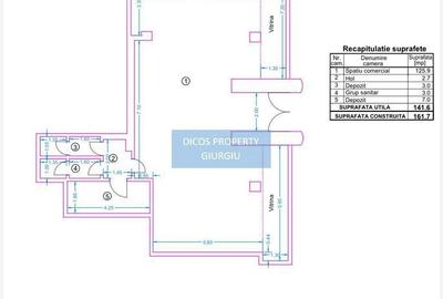 Spațiu comercial, de 141.6 mp, în Ultracentral - 1
