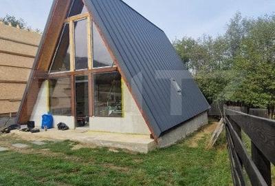 Casa de vacanta tip A- frame -Tohanita, zona superba se vinde la cheie - 2