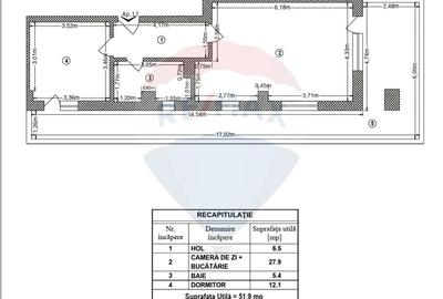 Vanzare apartament 2 camere Titan - 8