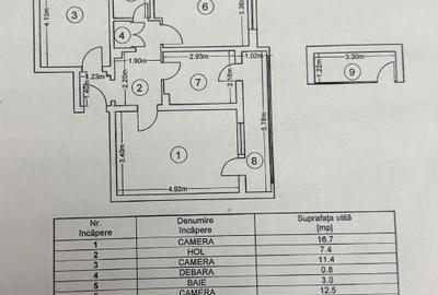 Apartament cu 3 camere decomandat în Km 4-5 - 15