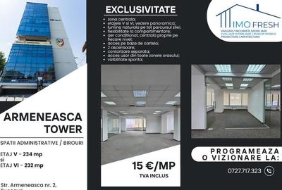 Spatii de inchiriat Armeneasca Tower