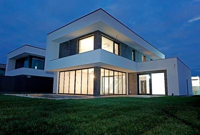 Vila moderna cu piscina Tunari Ilfov foto reale-lacul Pasarea - 1