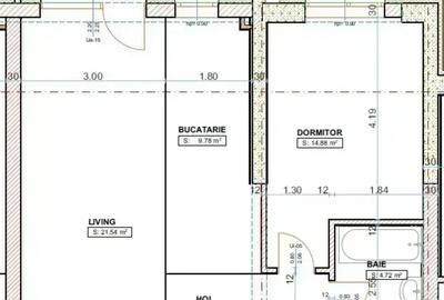 Apartament cu 2 camere decomandat în Cotroceni - 10