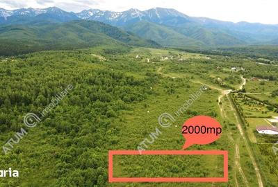 Teren de 2000 mp, în Porumbacu de Jos